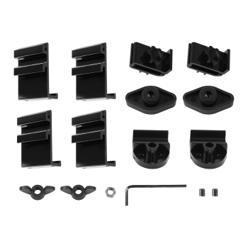 3-Fold Aluminum Cover compatible for Nissan Frontier 2005-2026 6ft Bed Quick Assembly