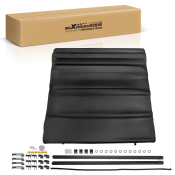 6ft Long Bed Roll-Up Cover compatible for Nissan Frontier King Cab 2005-2025 Vinyl