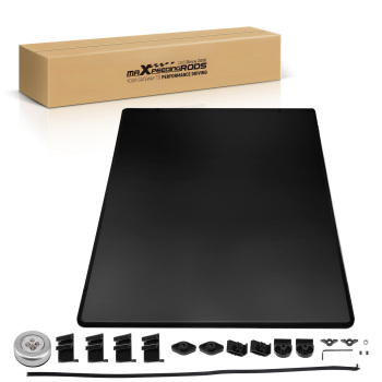 3-Fold Tonneau Cover compatible for Nissan Titan 2017-2024 5.5ft Bed Aluminum Frame