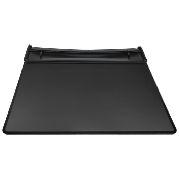 5.5ft 4-Fold Vinyl Tonneau Cover compatible for Nissan Titan 2004-2015 W/LED Lamp.