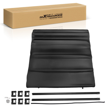 6.5ft Roll-Up Tonneau Cover compatible for Toyota Tundra 2000 2001 2002 2003 04 05 06 Vinyl