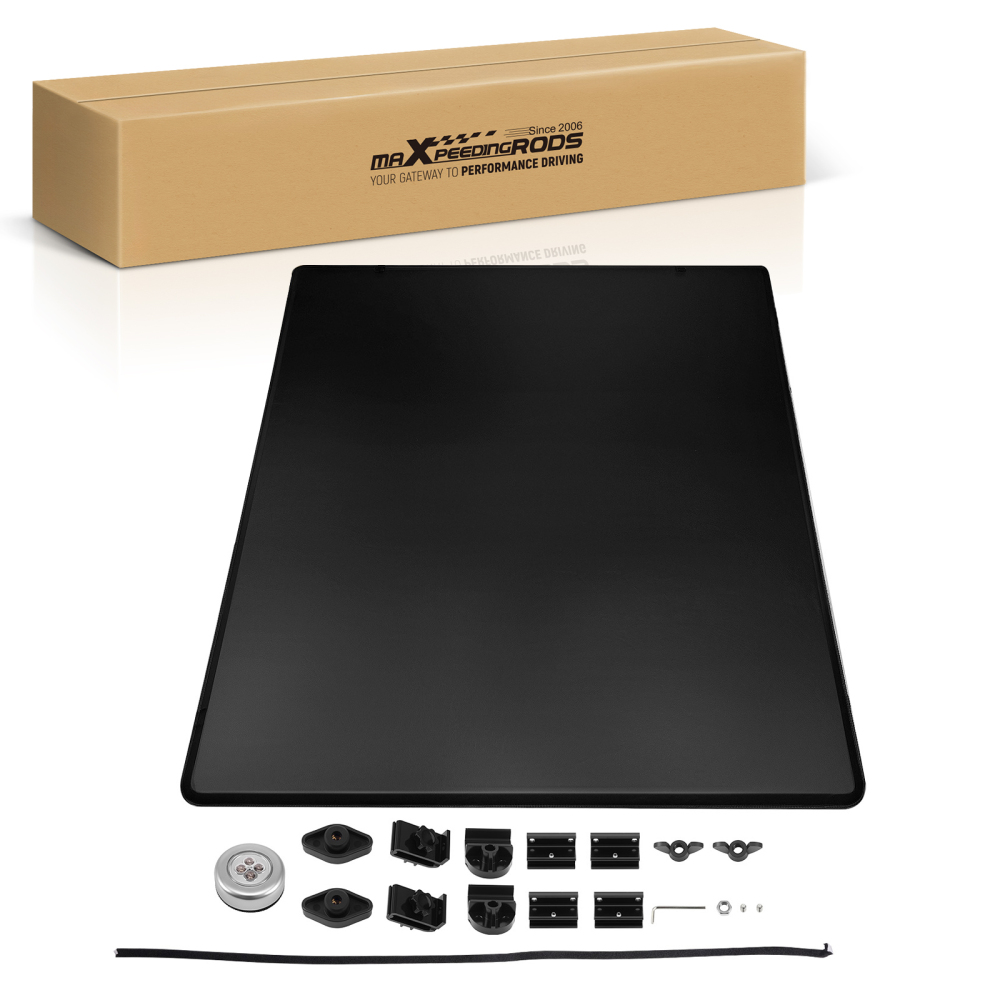 5ft Truck Bed Tonneau Cover compatible for Toyota Tacoma 2005-2015 Tri-Fold Weatherproof