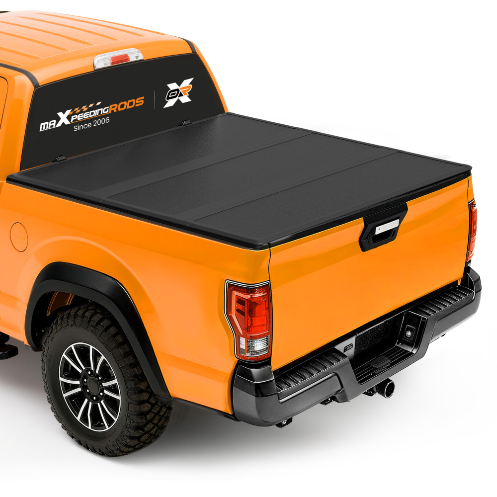5.5ft Hard Solid Tri-Fold Tonneau Cover compatible for Toyota Tundra 2007-2025 Waterproof
