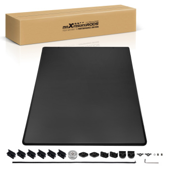 4-Fold Truck Bed Tonneau Cover compatible for Toyota Tundra Crew Max 5.5ft 2007-2021