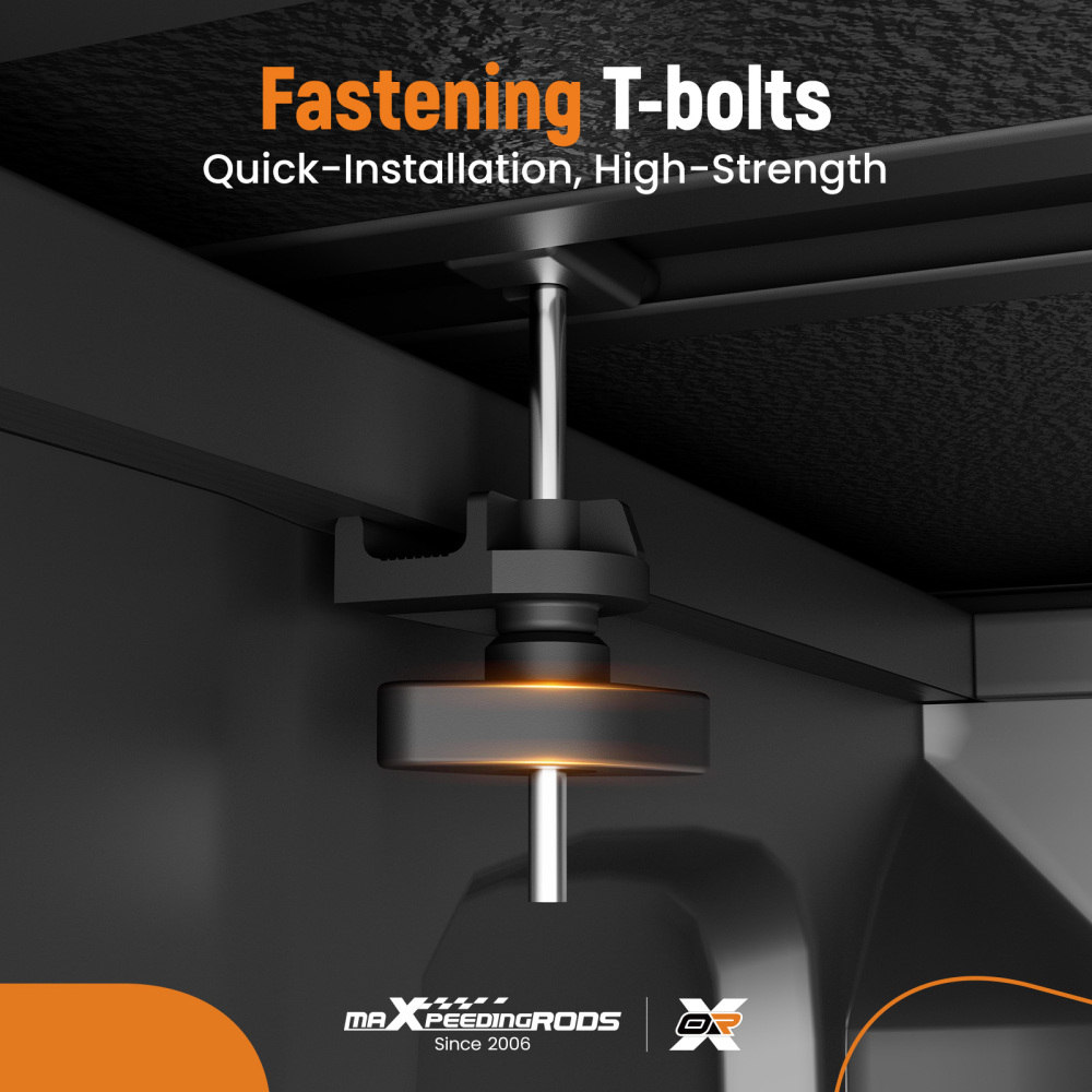 3-Fold FRP Hard Bed Cover compatible for Toyota Tundra 6.5ft 2007-2021 Scratch Resistant