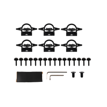 Trail Rail System Tie Down Rails compatible for Jeep Gladiator 20-23 82215956 Aluminum