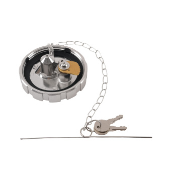 7/2 Aluminum Locking Fuel Tank Cap compatible for Freightliner Kenworth 572.1036 with Keys