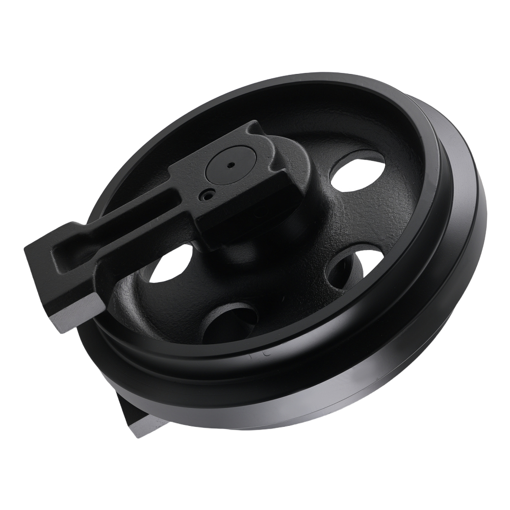 Black Carbon Steel Front Idler for IHI IHI35N compatible for Mini Excavator IHI35N