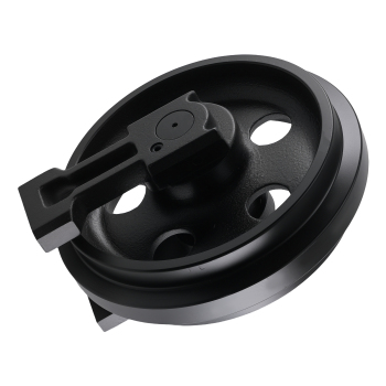 Black Carbon Steel Front Idler for IHI IHI35N compatible for Mini Excavator IHI35N