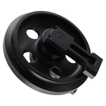Black Carbon Steel Front Idler for IHI IHI35N compatible for Mini Excavator IHI35N