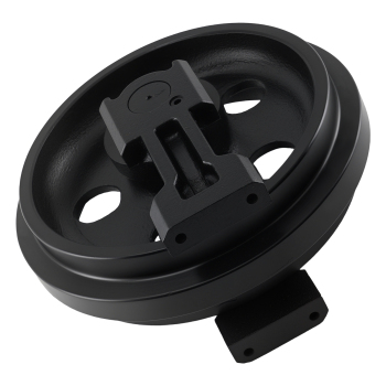 Black Carbon Steel Front Idler for IHI IHI35N compatible for Mini Excavator IHI35N