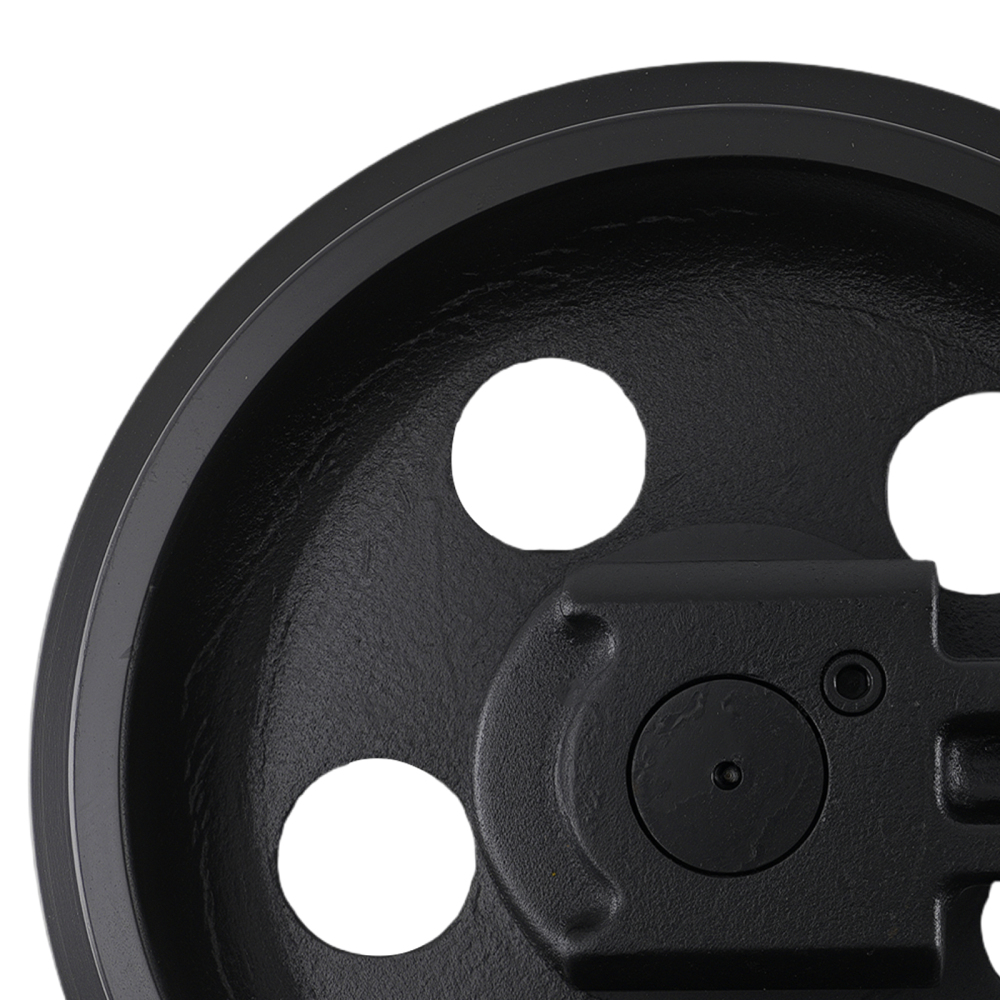 Black Carbon Steel Front Idler for IHI IHI35N compatible for Mini Excavator IHI35N