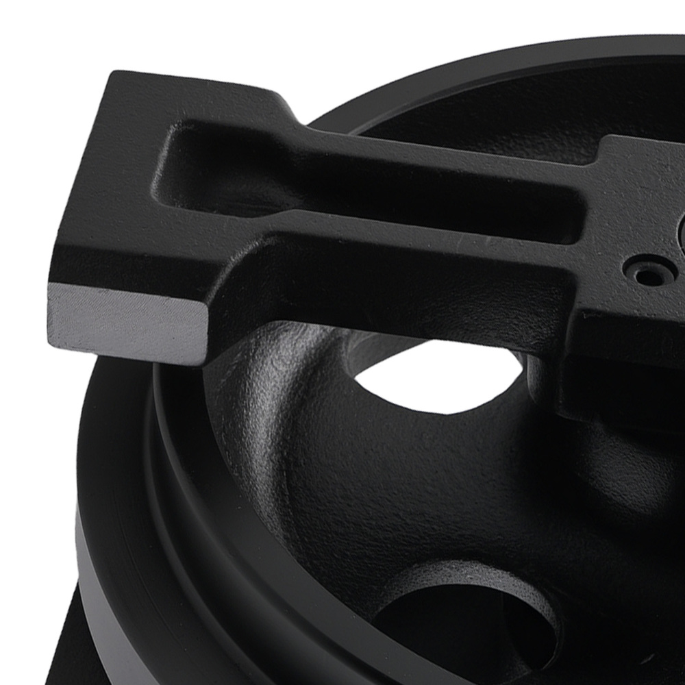 Black Carbon Steel Front Idler for IHI IHI35N compatible for Mini Excavator IHI35N