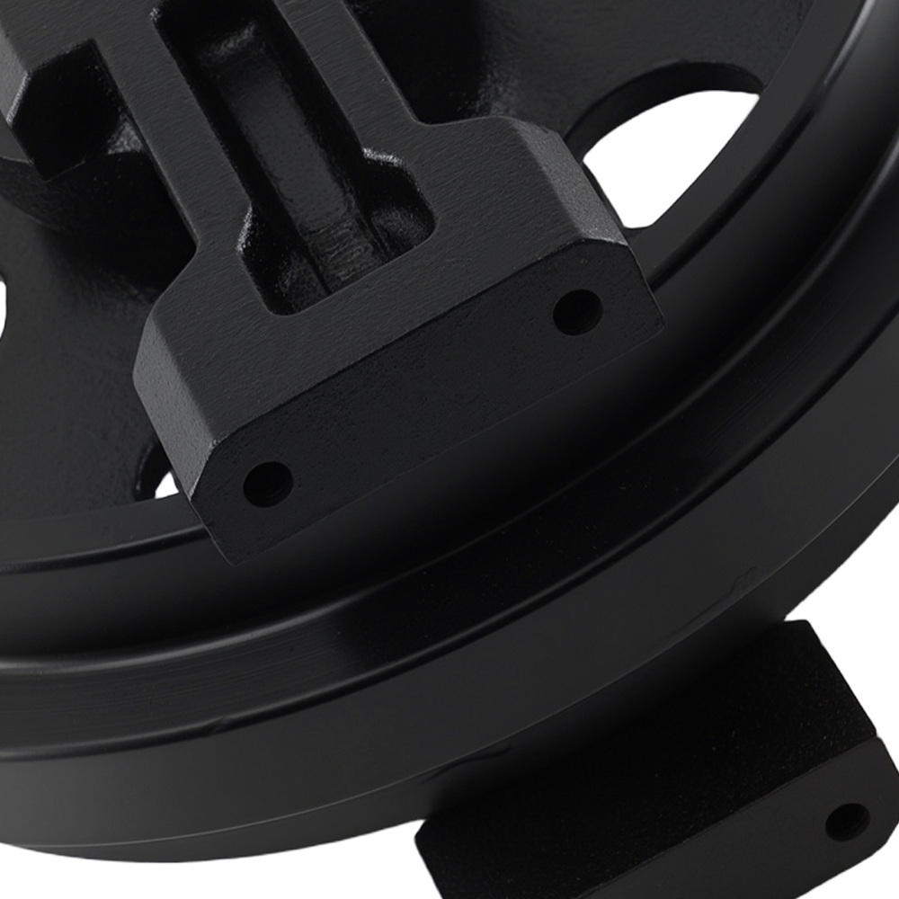 Black Carbon Steel Front Idler for IHI IHI35N compatible for Mini Excavator IHI35N