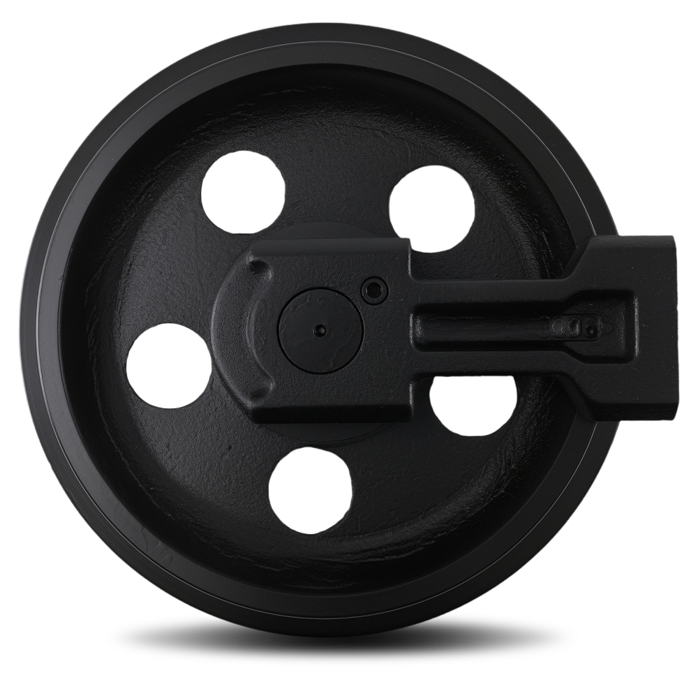 Black Carbon Steel Front Idler for IHI IHI35N compatible for Mini Excavator IHI35N