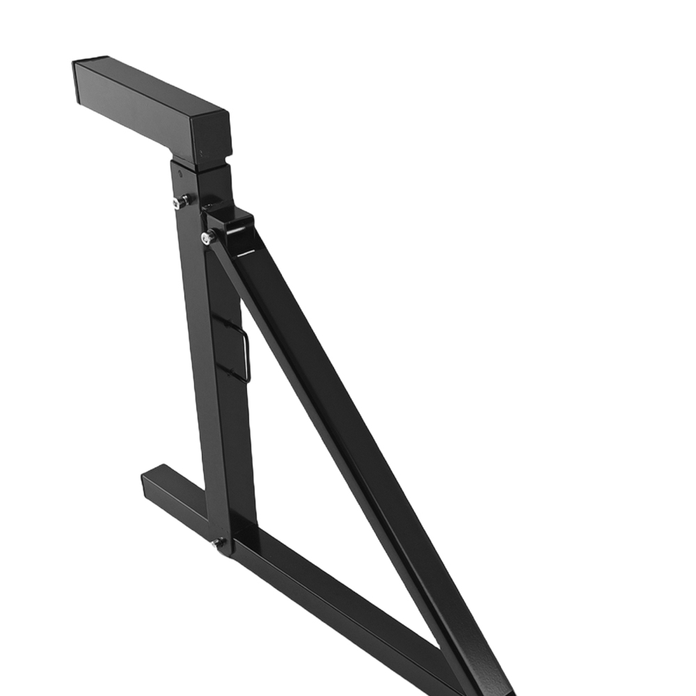 2Pcs Adjustable Truck Ladder Rack compatible for Ford Chevrolet Dodge 250lbs Max Load