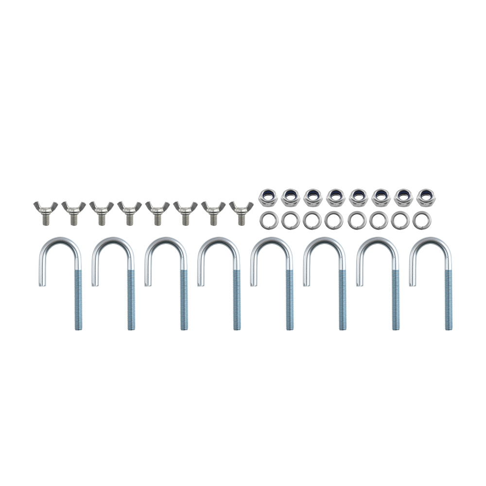 2 Bars Truck Bed Rack Adjustable 800lbs compatible for Ford F150 F250 compatible for Ram 1500