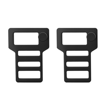 Adjustable Aluminum Alloy Bed Extender for Trucks 59-69.5in Tailgate Black