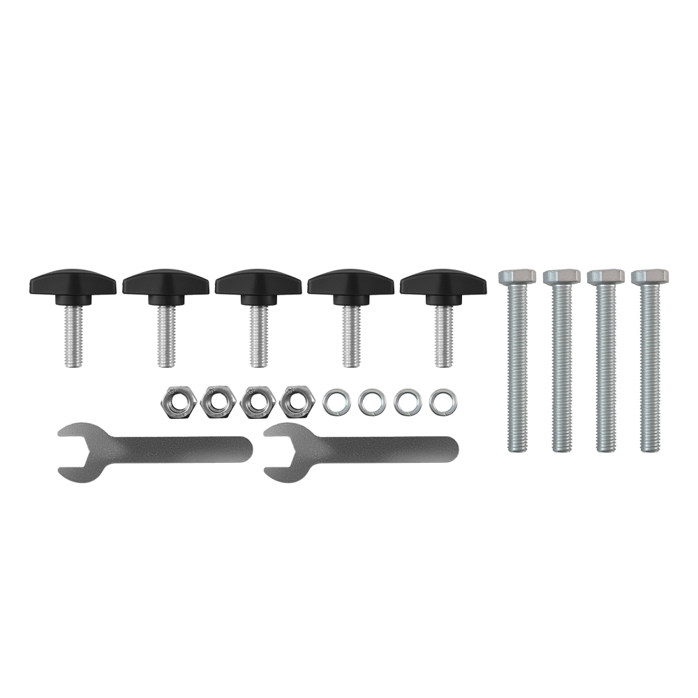 Adjustable Truck Bed Lifter 800 Lbs Capacity Steel Box Lift for Pickup Beds Red