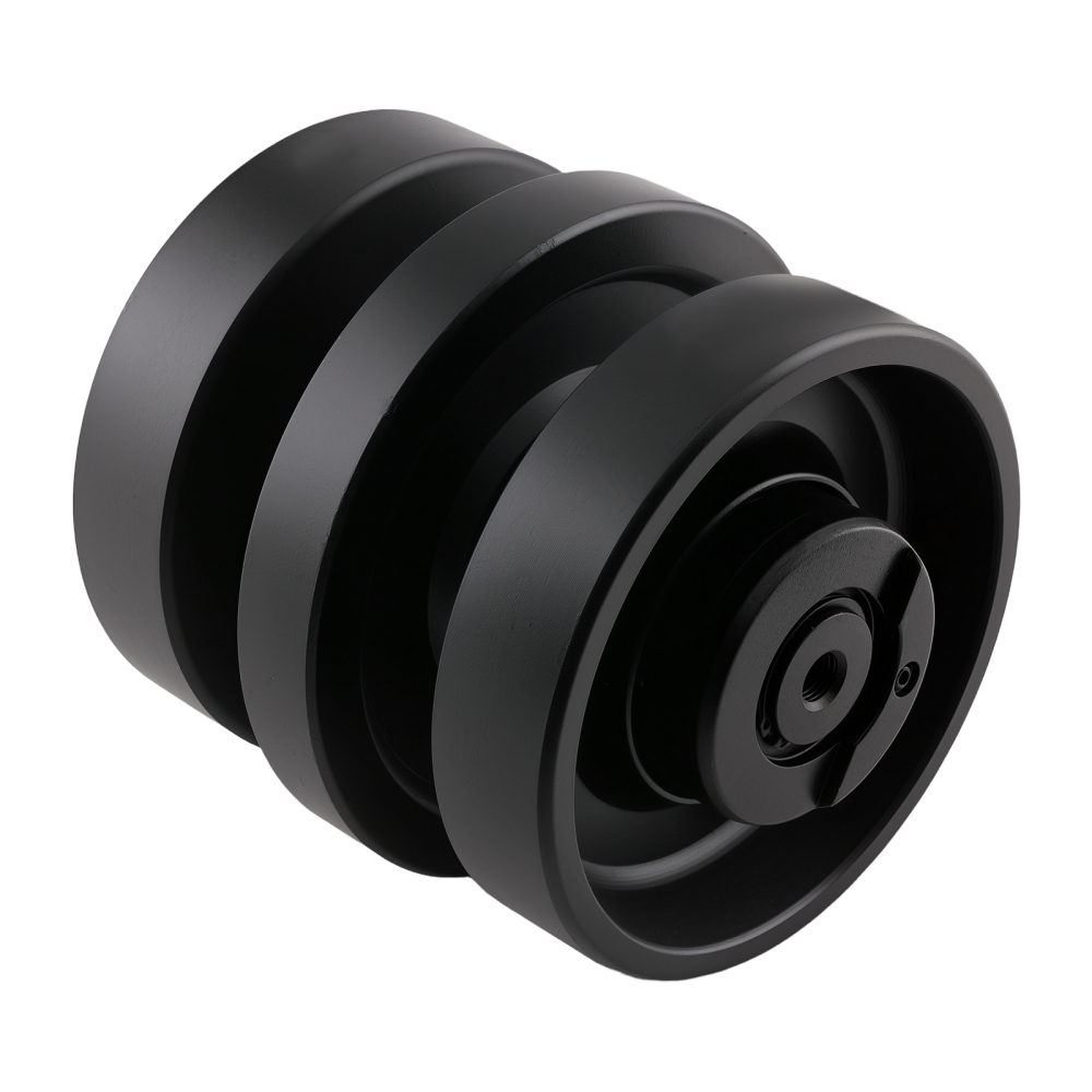 Black Bottom Roller compatible for Case 420CT 440CT TR270B TR320 87535297 CA925 Steel
