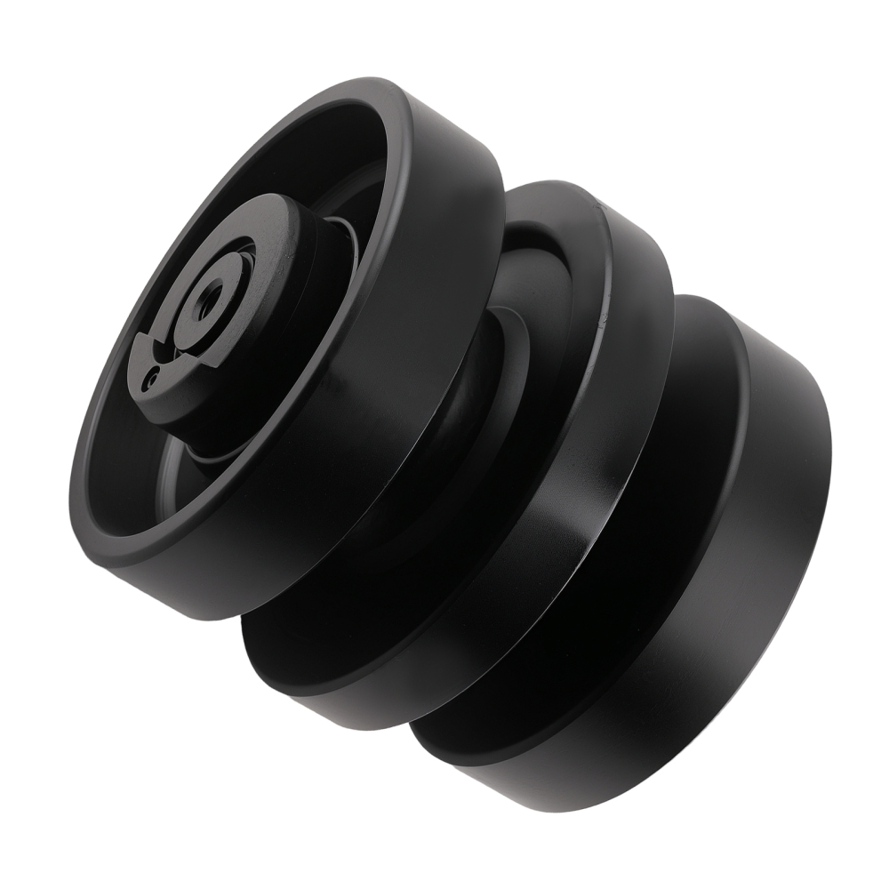 Black Bottom Roller compatible for Case 420CT 440CT TR270B TR320 87535297 CA925 Steel