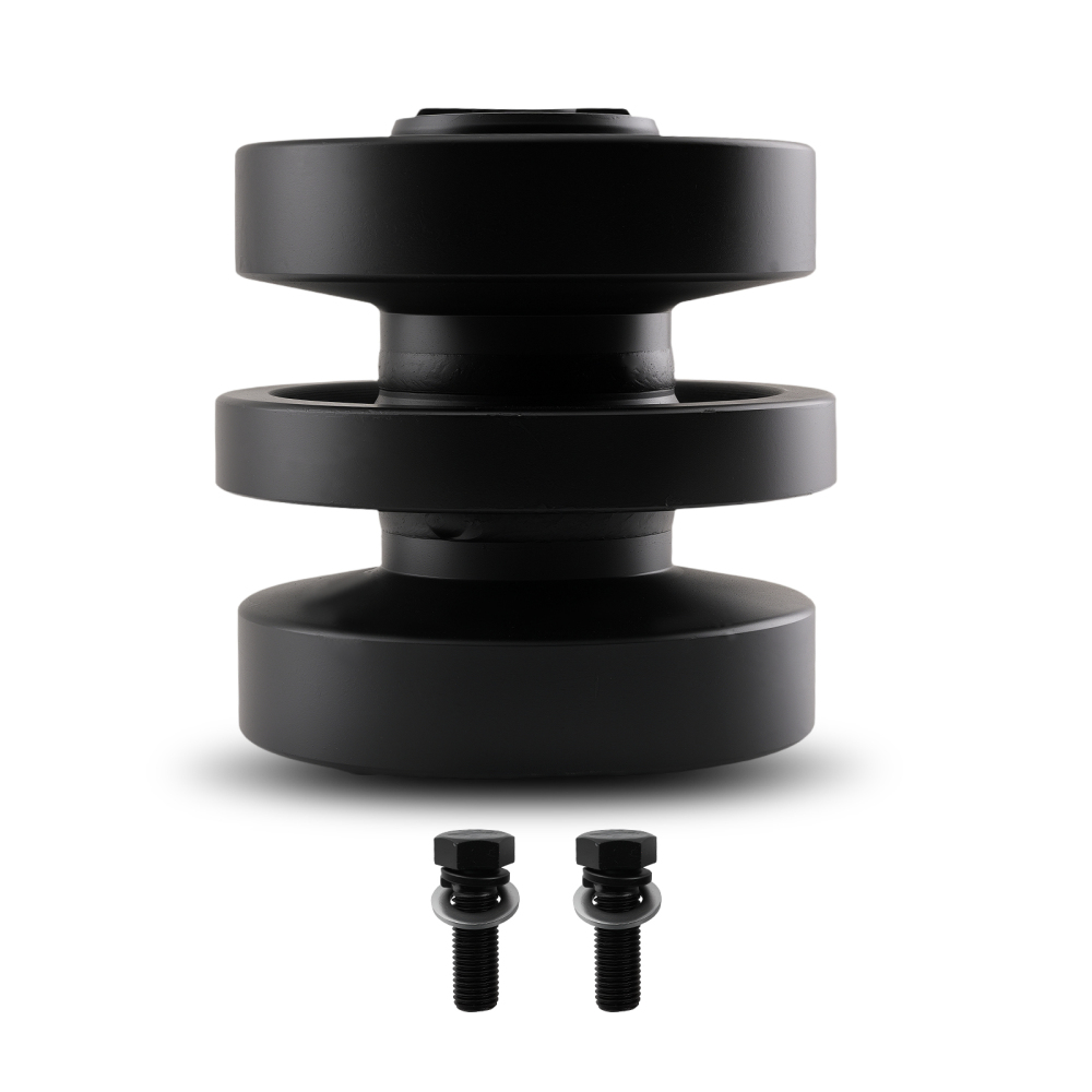 Black Bottom Roller compatible for Case 420CT 440CT TR270B TR320 87535297 CA925 Steel