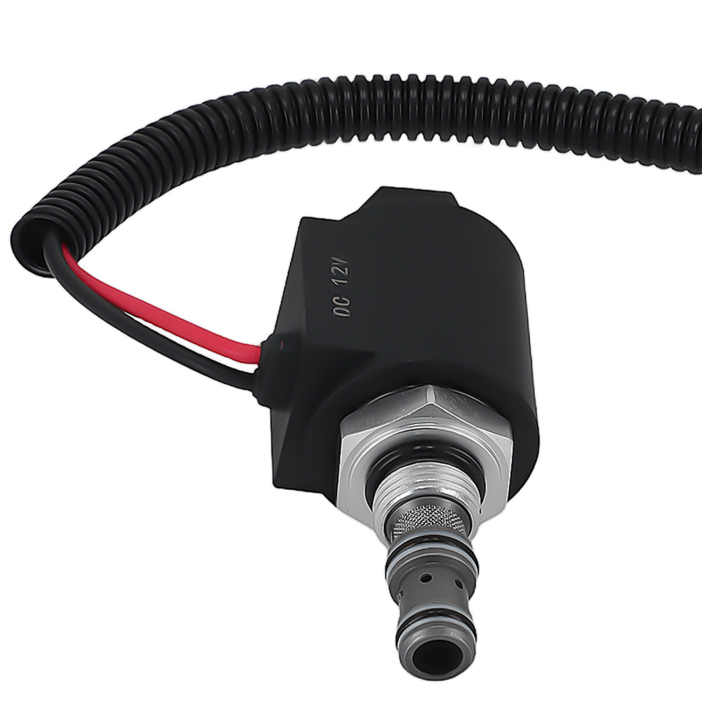 12V Solenoid Valve compatible for Bobcat T590 T595 T630 T650 T740 6671025