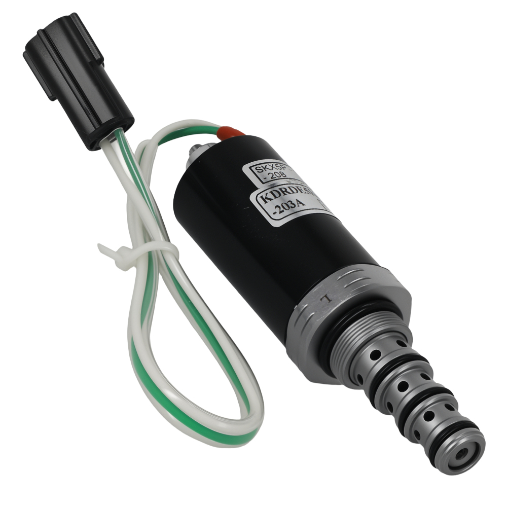 Excavator Metal Solenoid Valve for Kobelco SK60-3 SK200-6E SKX5P17208