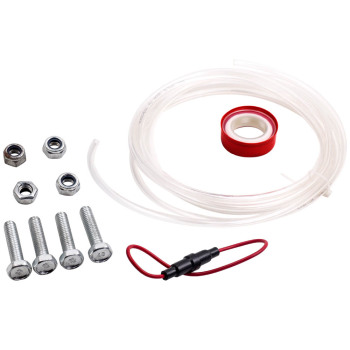 Nouveau kit de compresseur dair 12V DC 150PSI pour klaxon dair avec interrupteur de pression réservoir 6L