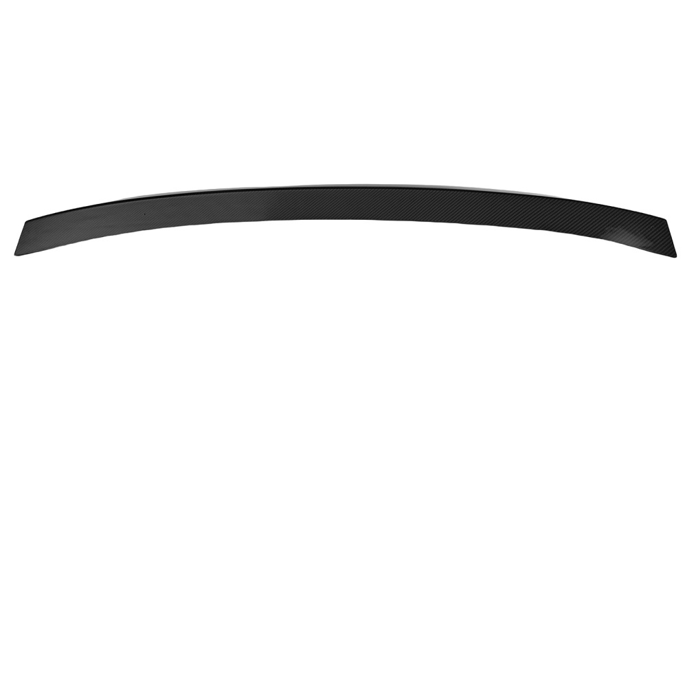 Rear Trunk Spoiler Wing compatible for Audi A4 S4 B9 2017-2024 Carbon Fiber 2017-2024