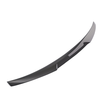 Trunk Spoiler compatible for Audi A5/S5/RS5 4-Door 2018-2023 2024 Carbon Fiber Black