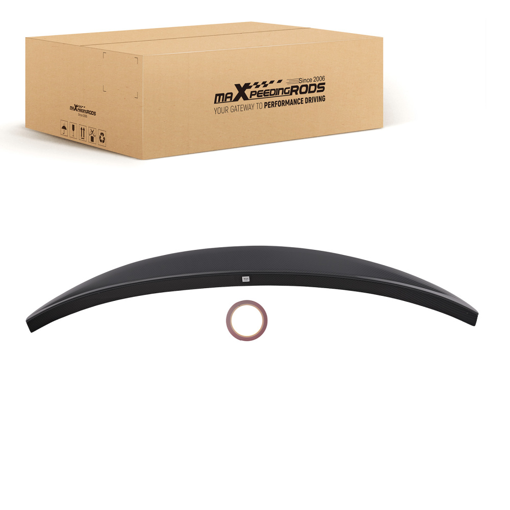 Carbon Rear Spoiler Wing Trunk compatible for AUDI A5 S5 RS5 Hatchback 2018-2024