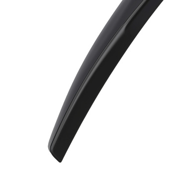 Rear Boot Spoiler Lip compatible for AUDI A4 B8 2013-2016 Trunk Lip ABS Plastic Black