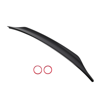 Gloss Black Trunk Spoiler compatible for Audi A5 Coupe 2008 2009 2010-2017 ABS Plastic