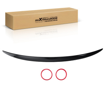 Rear Trunk Spoiler compatible for AUDI A5 S5 8T Sportback 2009-2016 ABS Painted Gloss Black