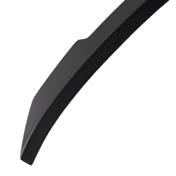 Carbon Fiber Rear Trunk Spoiler compatible for Audi A6 S6 C7 2012-2016 Wing Lid