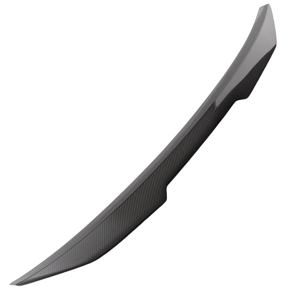 Carbon Fiber Rear Trunk Spoiler compatible for Audi A6 S6 C7 2012-2016 Wing Lid