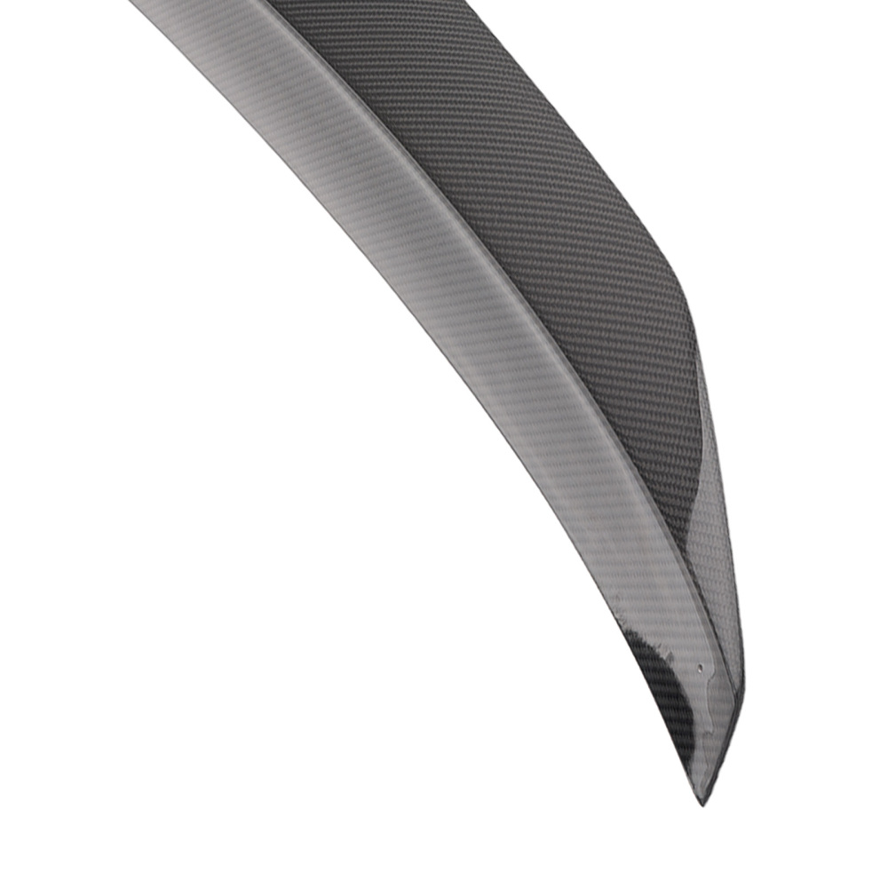 Carbon Fiber Rear Trunk Spoiler compatible for Audi A6 S6 C7 2012-2016 Wing Lid