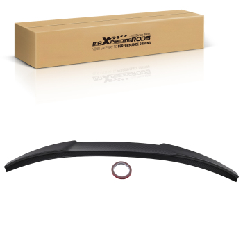 Carbon Fiber M4 Rear Trunk Wing Spoiler compatible for Audi A6 S6 C8 2019-2024