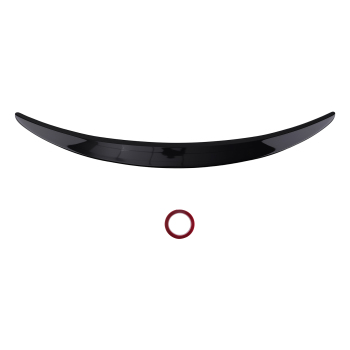ABS Black Trunk Spoiler Wing compatible for Honda Accord Sedan 08-12 Premium Quality