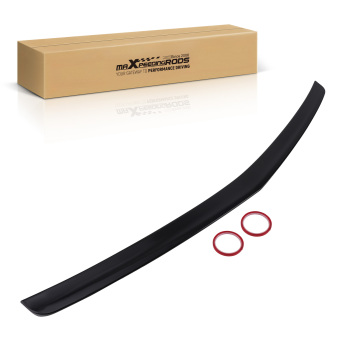 Boot Deck Wing compatible for Mercedes Benz E-Class W212 2009-2016 Gloss Black ABS