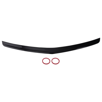 Boot Deck Wing compatible for Mercedes Benz E-Class W212 2009-2016 Gloss Black ABS