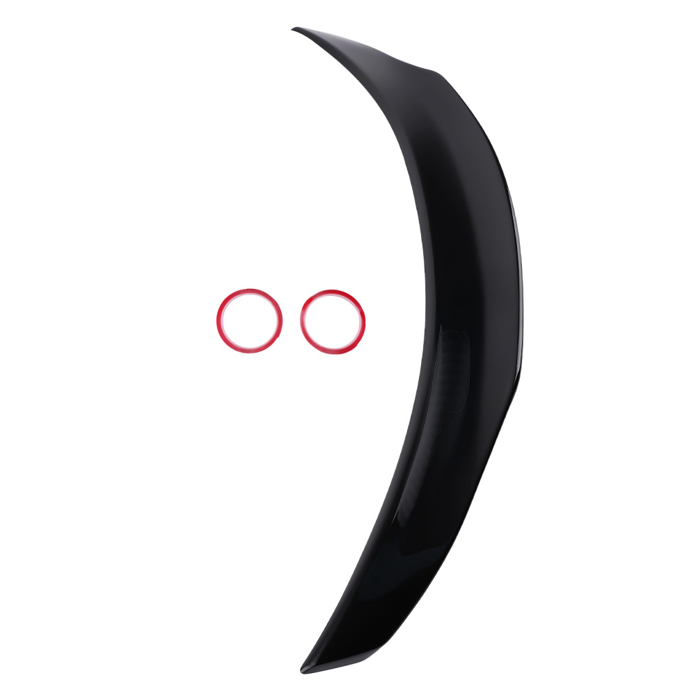 ABS Rear Boot Wing for BenzC Class W205 2015-2019 2020 Black Trunk Spoiler