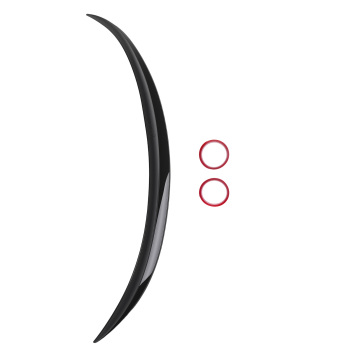 Rear Boot Wing Spoiler compatible for BMW 5 Series F10 M5 Style 2010-2016 Gloss Black ABS