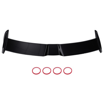 ABS Plastic Trunk Spoiler compatible for BMW X5 F15 2013 2014 2015 2016 2017 2018 Black