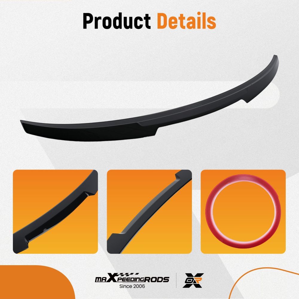 Rear Trunk Spoiler Wing Compatible for BMW G20 G21 2018+