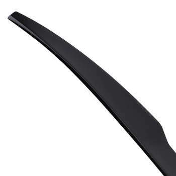 ABS Plastic Trunk Wing Spoiler Black compatible for BMW X4 G02 2018-2023 2024 Rear Painted
