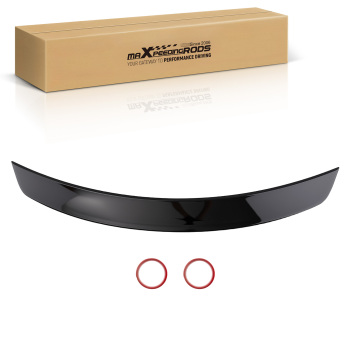 ABS Black Wing Painted compatible for Chrysler 300 300C 300S 2011-2023 Trunk Spoiler