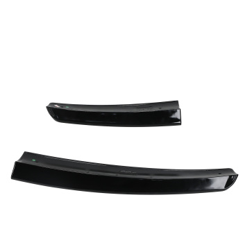 REAR TWIN BARN DOOR TRUNK SPOILER WING LIP FOR VW CADDYMAXI 05-18 GLOSS BLACK