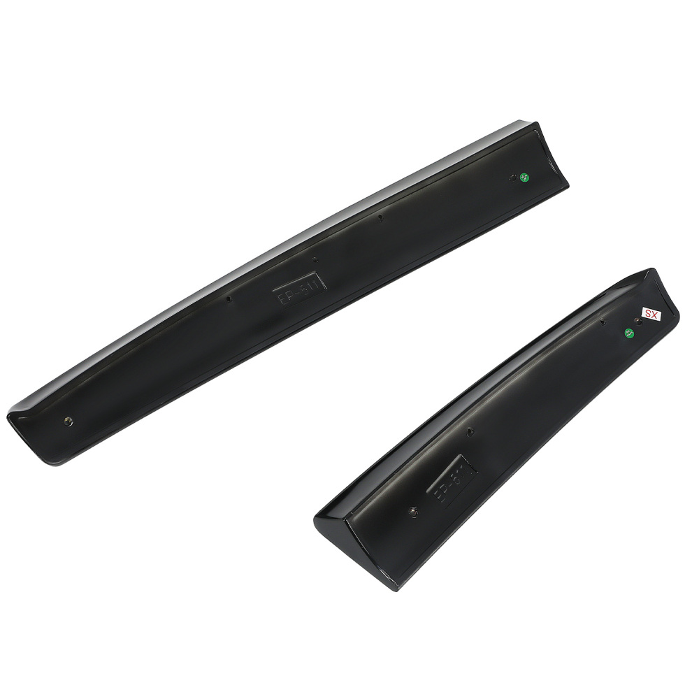 REAR TWIN BARN DOOR TRUNK SPOILER WING LIP FOR VW CADDYMAXI 05-18 GLOSS BLACK